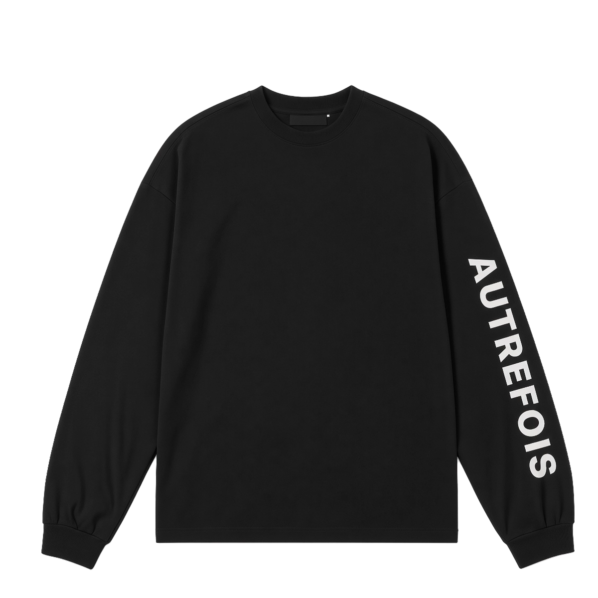 Relaxed Fit Longsleeve - Black