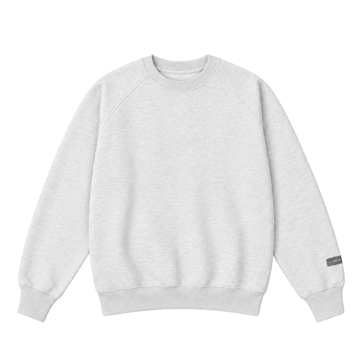 Boxy fit sweater - Grey Marl