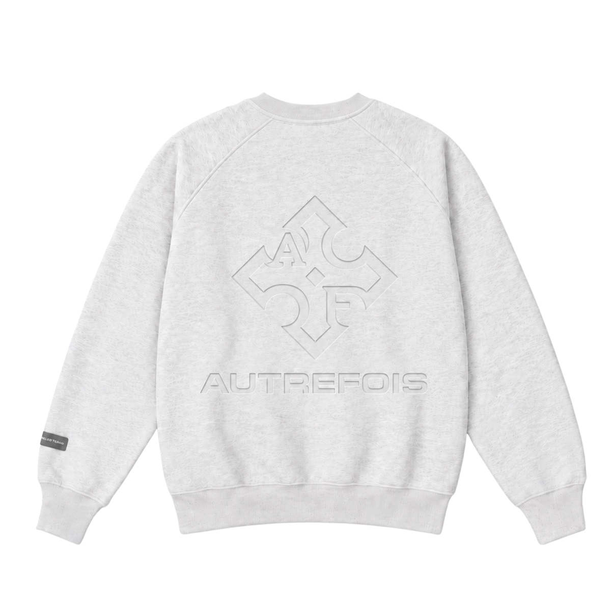 Boxy fit sweater - Grey Marl