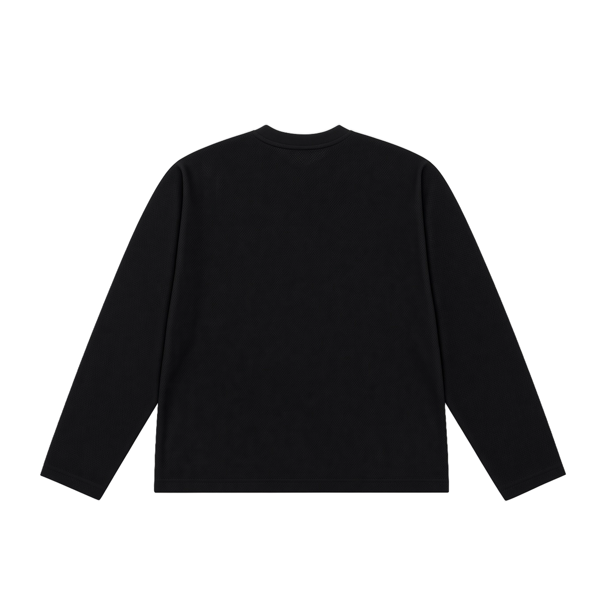 Boxy Oversized Jersey - Black