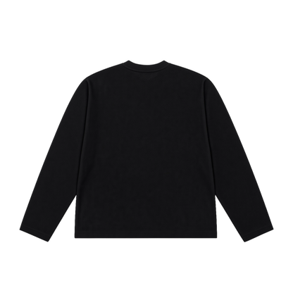 Boxy Oversized Jersey - Black