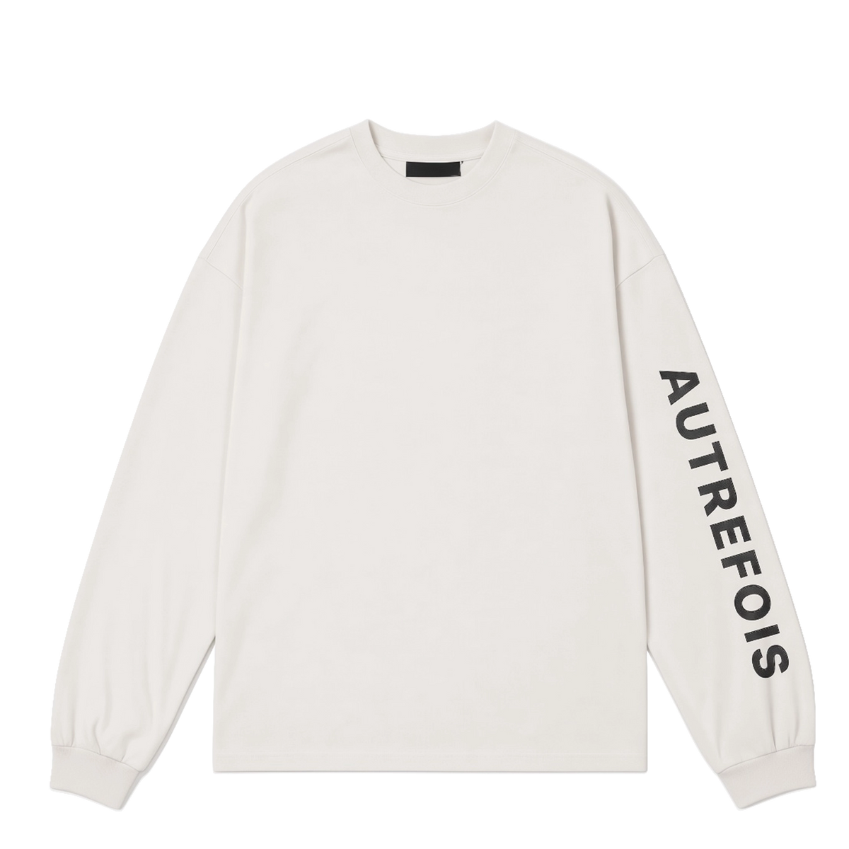 Relaxed Fit Longsleeve - Off White