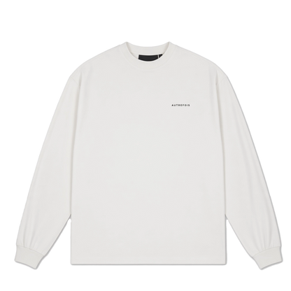 Relaxed Fit Long Sleeve - Black