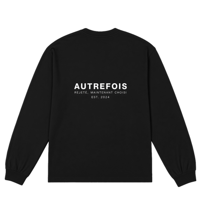 Relaxed Fit Longsleeve - Black