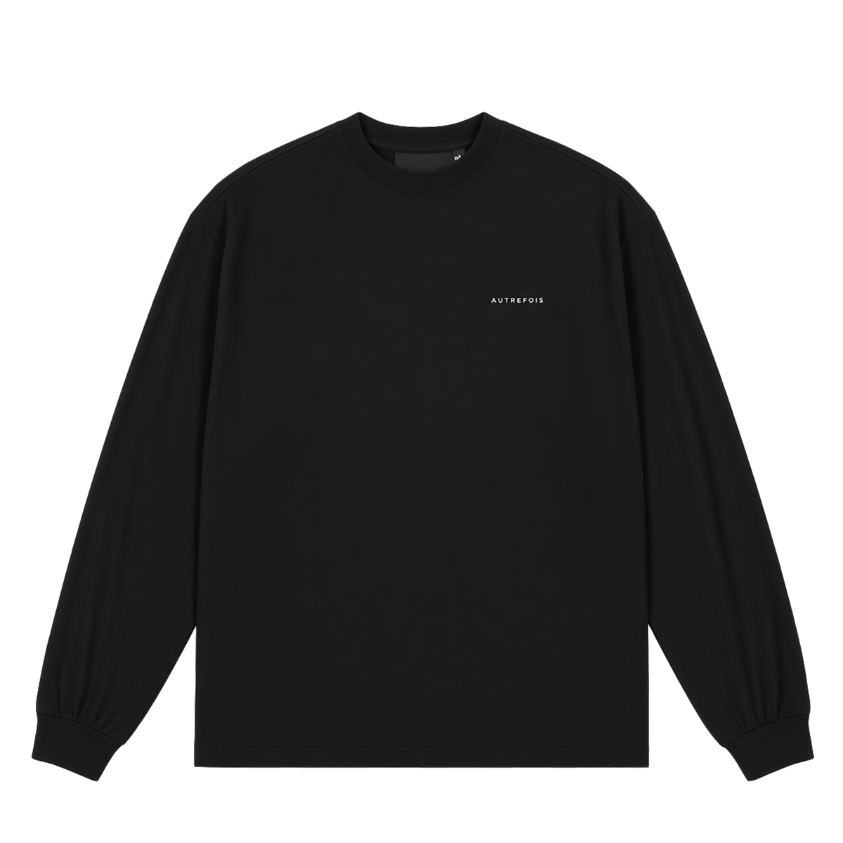 Relaxed Fit Long Sleeve - Black