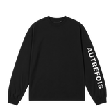 Relaxed Fit Longsleeve - Black – Black