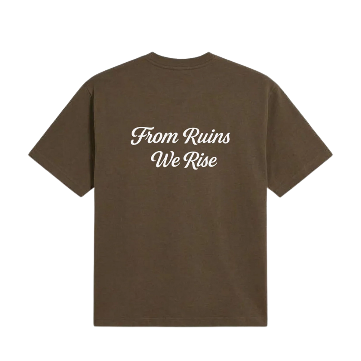 Relaxed Fit T- Shirt - Brown