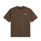 Relaxed Fit T- Shirt - Brown – Brown