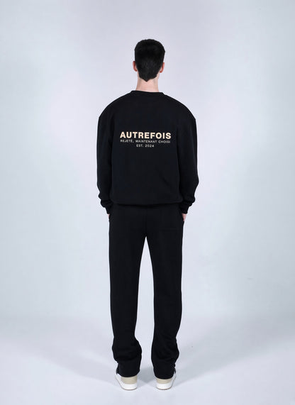 Relaxed Fit Sweater Black